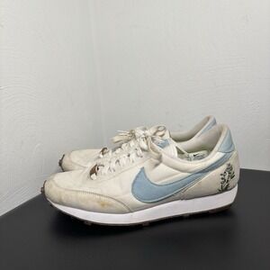Nike Daybreak SE Indigo Women's Size 9 White Blue White Shoes DJ1299-101 Floral
